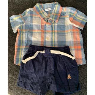 ベビーギャップ(babyGAP)のベビー服　50cm(シャツ/カットソー)