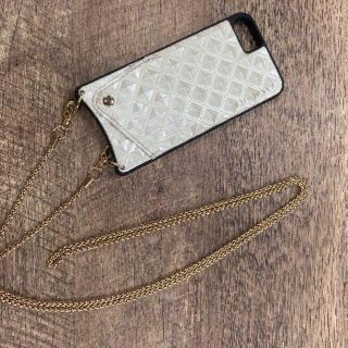 新品未使用【iPhone13】BANDOLIER SHEILA CREAM