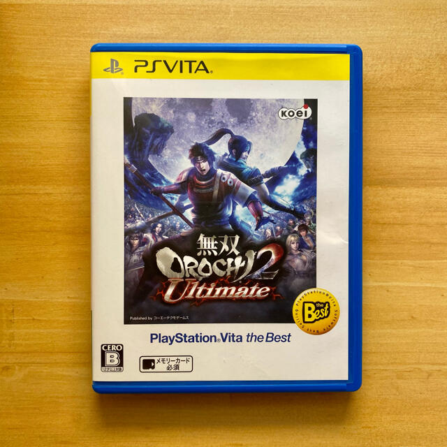 Koei Tecmo Games(コーエーテクモゲームス)の無双OROCHI2 Ultimate（PlayStation Vita the  エンタメ/ホビーのゲームソフト/ゲーム機本体(携帯用ゲームソフト)の商品写真