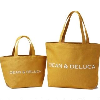 ディーンアンドデルーカ(DEAN & DELUCA)のチャリティートート2020キャメルイエローLサイズ(トートバッグ)