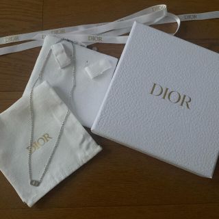 ディオール(Dior)のディオール　ネックレス　シルバー　正規品(ネックレス)