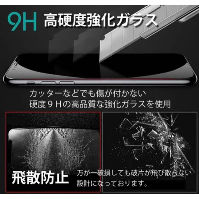 【匿名包装】★お得★ iPhone12proMax 画面ガラス保護フィルムセット スマホ/家電/カメラのスマホアクセサリー(保護フィルム)の商品写真