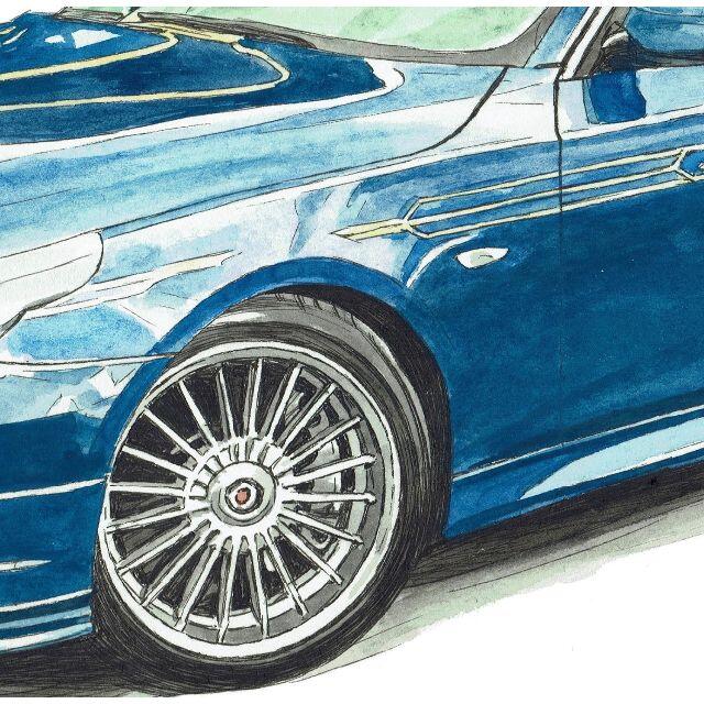 GC-1477 BMW ALPINA B5限定版画直筆サイン額装作家平右ヱ門 6