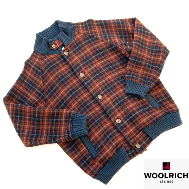 ウールリッチ　WOOL RICH  チェック　ジャケット　ブルゾン