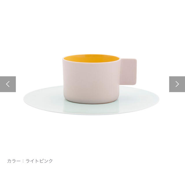 1616 S&B arita japan 有田焼　カップ　ソーサー　ライトピンク インテリア/住まい/日用品のキッチン/食器(グラス/カップ)の商品写真