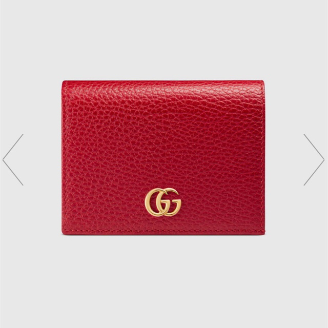 Gucci(グッチ)のグッチ　二つ折り財布 レディースのファッション小物(財布)の商品写真