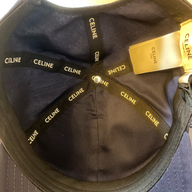 celine(セリーヌ)のCELINE イニシャル ベースボールキャップ / コットン　M レディースの帽子(キャップ)の商品写真