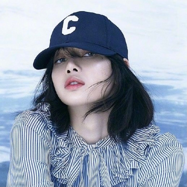 CELINE イニシャル ベースボールキャップ / コットン M