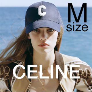 CELINE  セリーヌ  イニシャル ベースボールキャップ / コットン