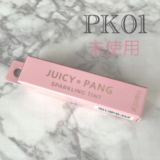 ミシャ(MISSHA)の♡アピュー ジューシーパン スパークリングティント  PK01 新品未使用♡(リップグロス)