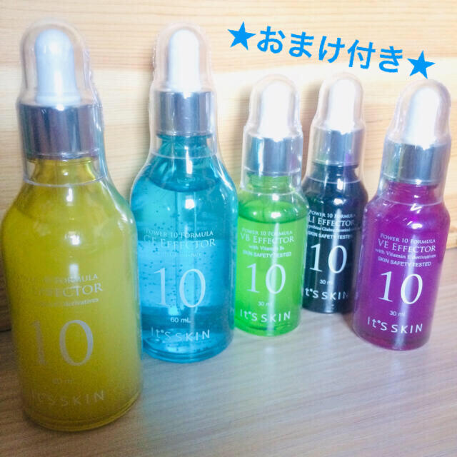 It's skin(イッツスキン)のit's skin power 10 formula 4点+おまけ2点セット コスメ/美容のスキンケア/基礎化粧品(美容液)の商品写真