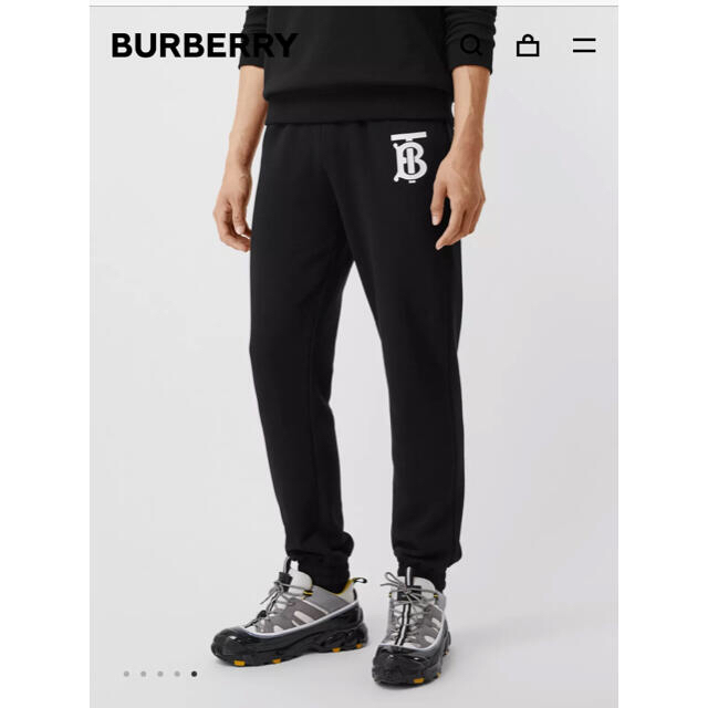 BURBERRY(バーバリー)のmee様専用商品　Burberry モノグラムモチーフコットンジョギングパンツ メンズのパンツ(その他)の商品写真