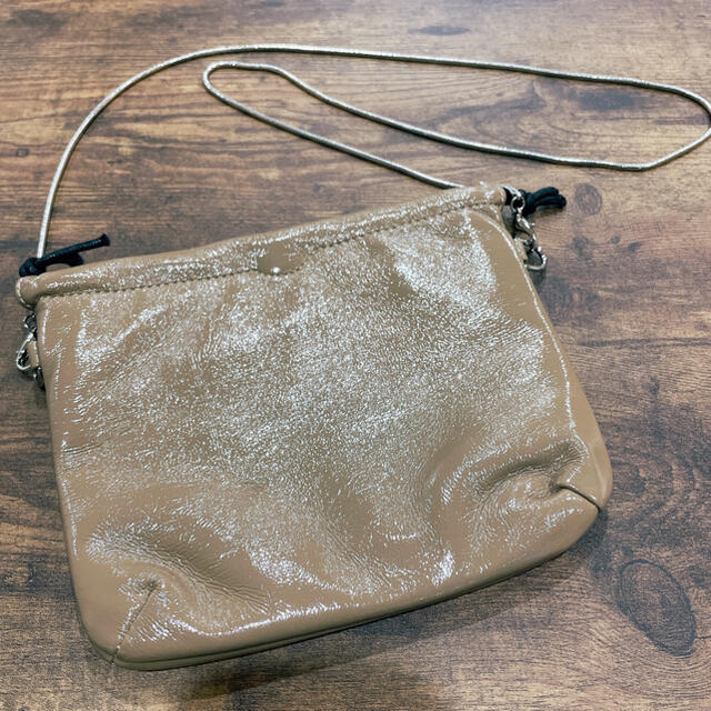 巾着バック レディースのバッグ(ショルダーバッグ)の商品写真