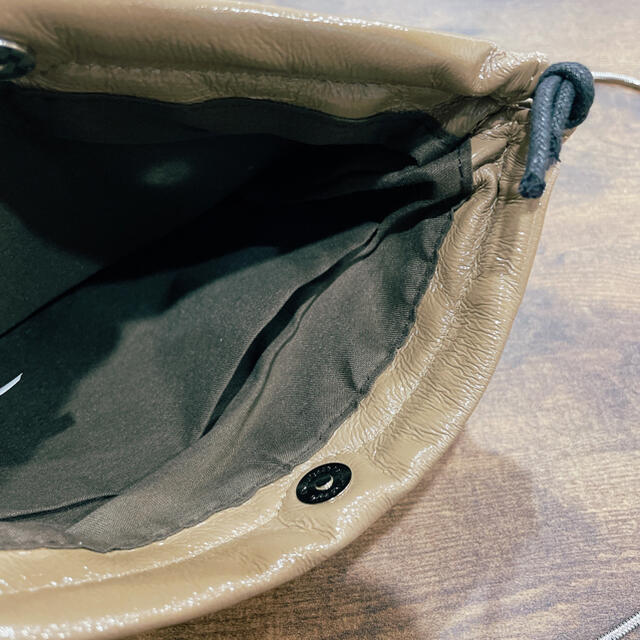 巾着バック レディースのバッグ(ショルダーバッグ)の商品写真