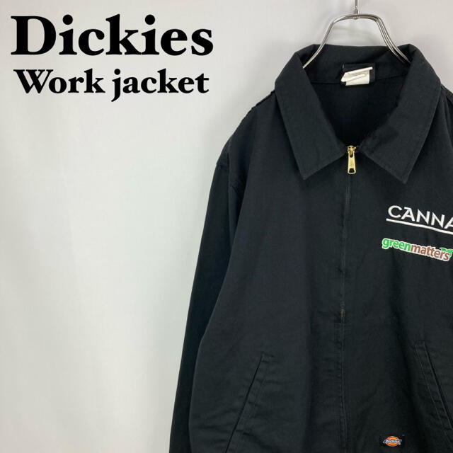 Dickies(ディッキーズ)のディッキーズ☆企業 刺繍ロゴ ロゴタグ ワークジャケット メンズのジャケット/アウター(ブルゾン)の商品写真