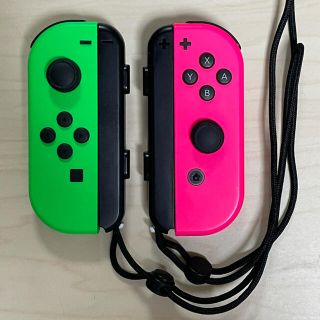 ニンテンドースイッチ(Nintendo Switch)のNintendo Switch Joy-Con ネオングリーン ネオンピンク(その他)