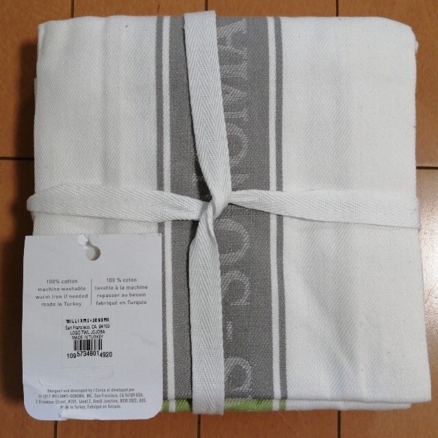 Williams-Sonoma(ウィリアムズソノマ)のWILLIAMS SONOMA   LOGO Kitchen Towels インテリア/住まい/日用品のキッチン/食器(収納/キッチン雑貨)の商品写真