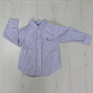 ラルフローレン(Ralph Lauren)のRALPH LAUREN　チェック　シャツ　90(ブラウス)