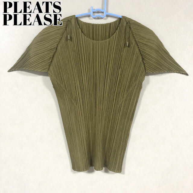 【希少】PLEATSPLEASE カットソー 半袖 変形 袖 ミヤケ XL