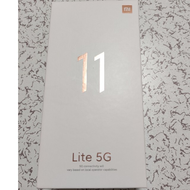 xiaomi mi lite 5g 箱 付属品 スマホ/家電/カメラのスマートフォン/携帯電話(その他)の商品写真