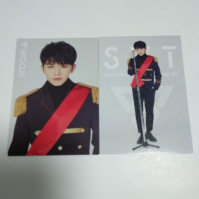 SEVENTEEN SVT ウジ 軍服 トレカ 2枚セットの通販 by shiro's SEVENTEEN SVT ウジ 軍服 トレカ 2枚セットの通販 by shiro's