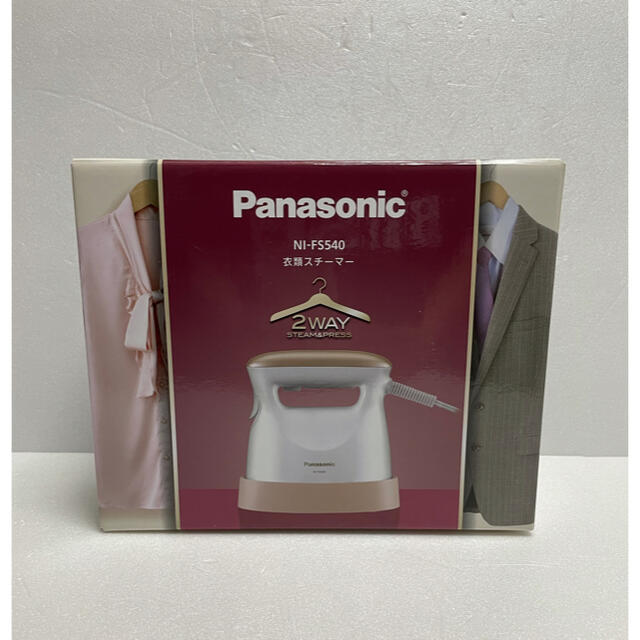 Panasonic 衣類 スチーマー ピンクゴールド調  NI-FS540-PN