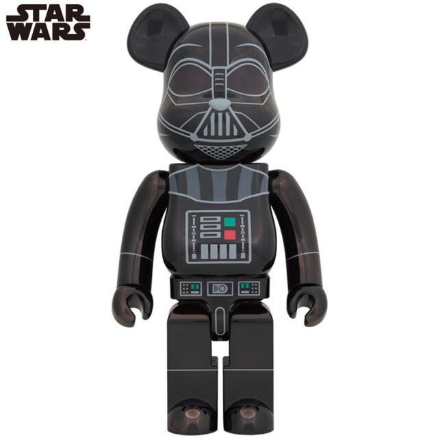 BE@RBRICK DARTH VADER Chrome Ver. 1000%