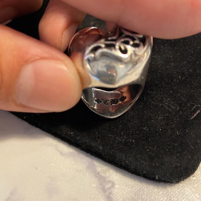 Chrome Hearts(クロムハーツ)のクロムハーツ　ハート　リング　17号 メンズのアクセサリー(リング(指輪))の商品写真