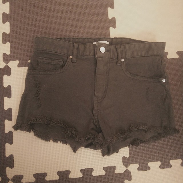H&M Hotel Hennes パイルプルオン ショート パンツ S-