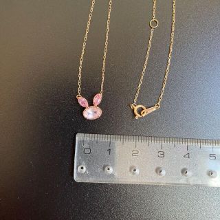 ジュエリーツツミ(JEWELRY TSUTSUMI)のウサギ型　プチネックレス(ネックレス)