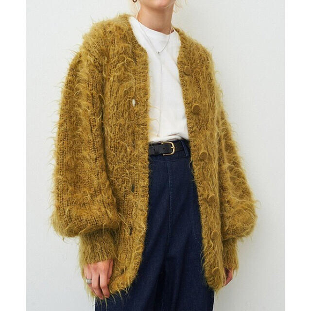 Plage(プラージュ)のCLANE SHAGGY OVER CARDIGAN レディースのトップス(カーディガン)の商品写真