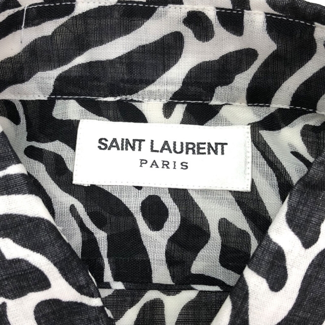 Saint メンズシャツの通販 by キングラム ラクマ店｜サンローランならラクマ Laurent - サンローラン 定番低価