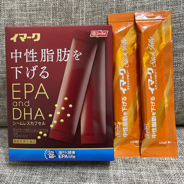 内祝い □ニッスイ イマーク EPA and DHA 15包×3箱 aob.adv.br