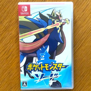 ニンテンドースイッチ(Nintendo Switch)のポケットモンスター/ソード/Switch/ソフト/パッケージ版/任天堂(家庭用ゲームソフト)