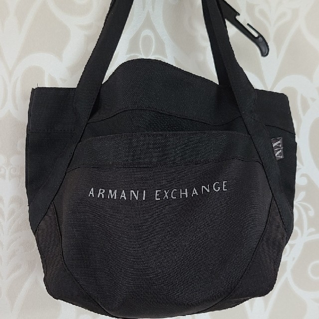 ARMANI EXCHANGE(アルマーニエクスチェンジ)のARMANI　EXCHANGE　ナイロンバッグ　非売品 レディースのバッグ(トートバッグ)の商品写真