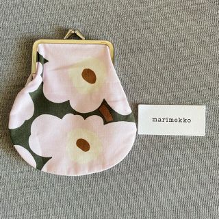 マリメッコ(marimekko)の未使用美品マリメッコウニッコPieni Kukkaro小物入れポーチ小銭入れ(ポーチ)