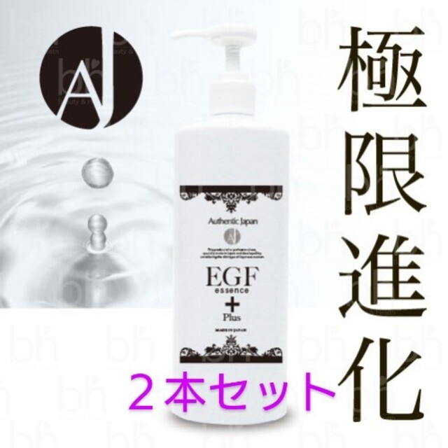 高機能美容液【EGF エッセンス＋（プラス）】500ml 業務用 ２本セット