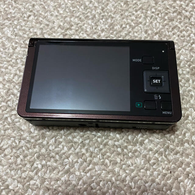 CASIO(カシオ)のEX-ZR50ブラウン スマホ/家電/カメラのカメラ(コンパクトデジタルカメラ)の商品写真