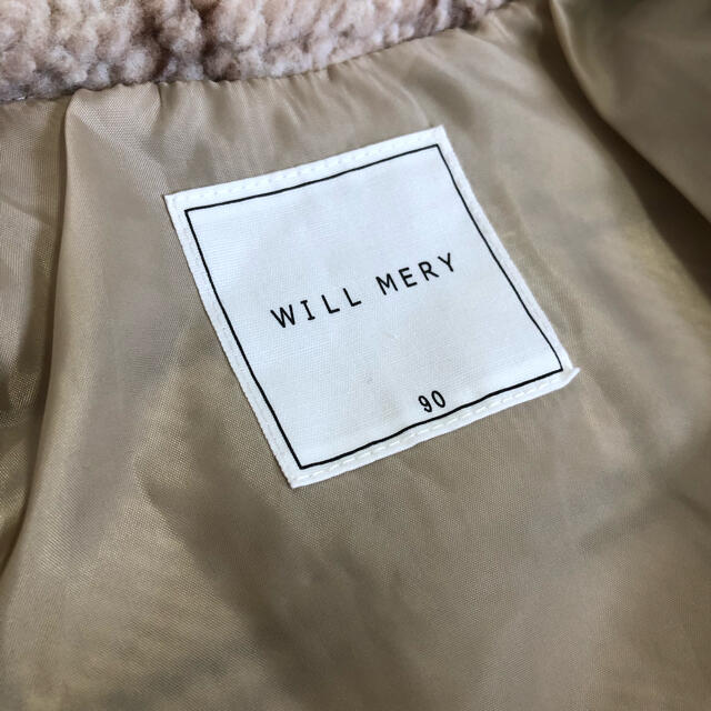 WILL MERY(ウィルメリー)のキッズアウター キッズ/ベビー/マタニティのキッズ服女の子用(90cm~)(ジャケット/上着)の商品写真