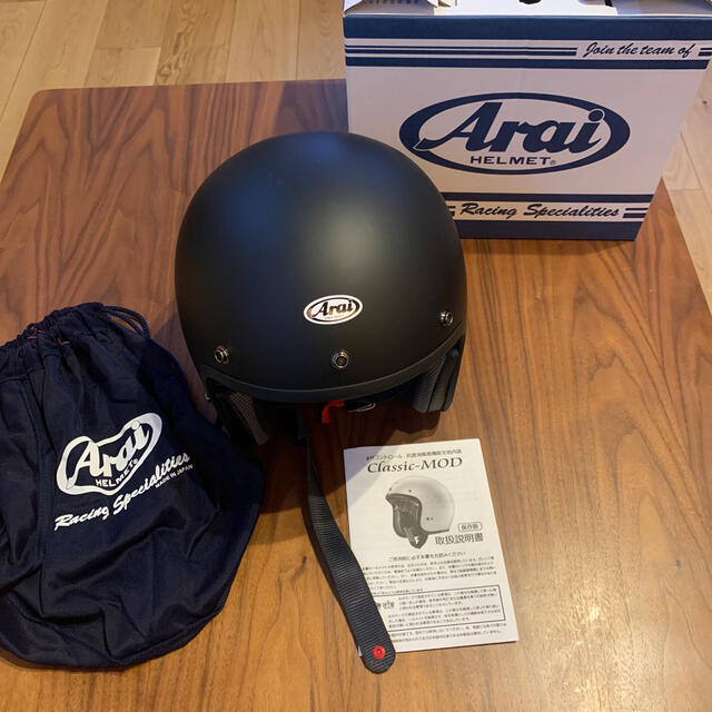 Arai ヘルメット　クラシックMOD ラバーブラック　61/62cm