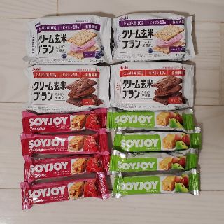 アサヒ(アサヒ)のクリーム玄米ブラン、SOYJOY(その他)