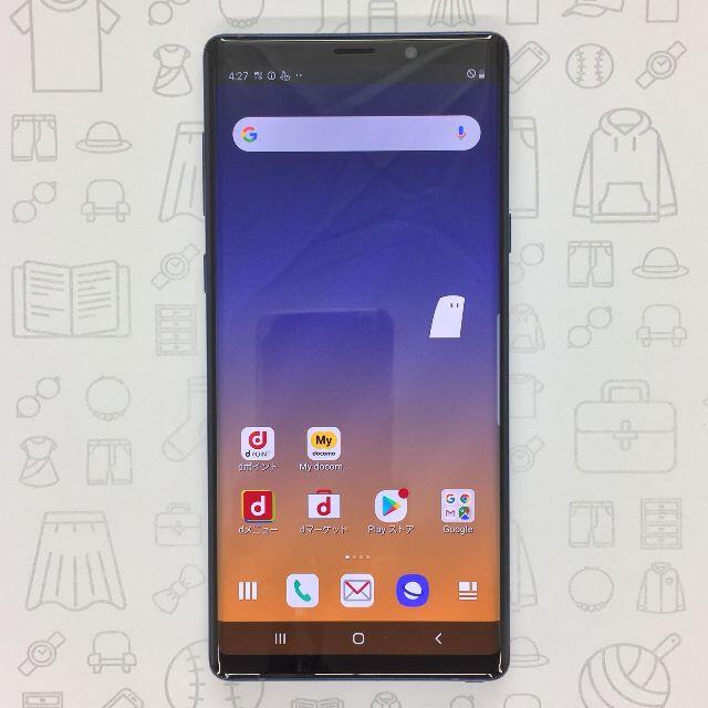 Galaxy(ギャラクシー)の【A】SC-01L/Galaxy Note9/357840090306299 スマホ/家電/カメラのスマートフォン/携帯電話(スマートフォン本体)の商品写真