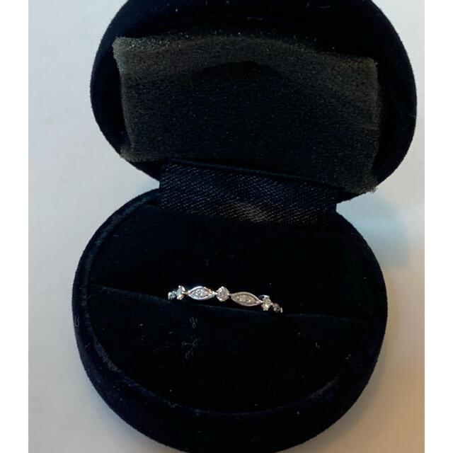 K18 ホワイトゴールド　ダイヤモンド指輪　10号 レディースのアクセサリー(リング(指輪))の商品写真