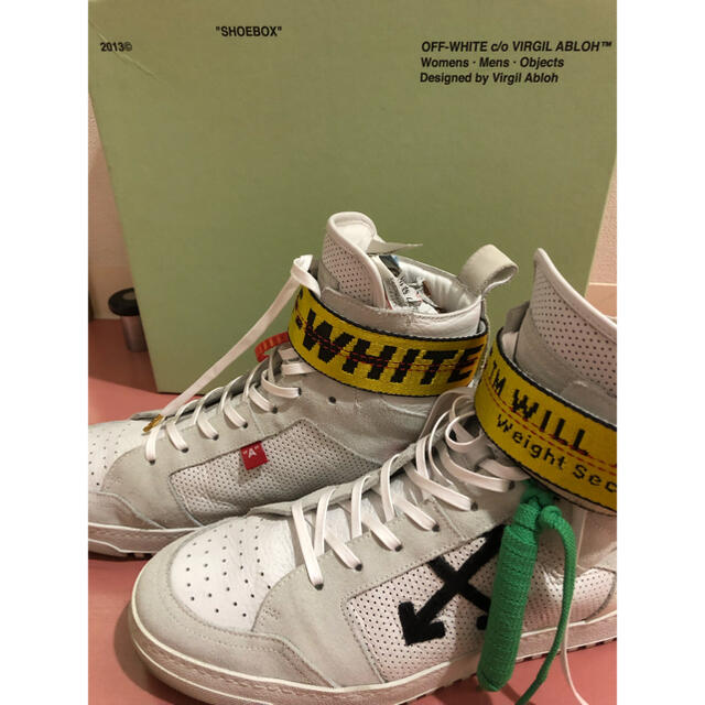 offwhite ベルトスニーカー