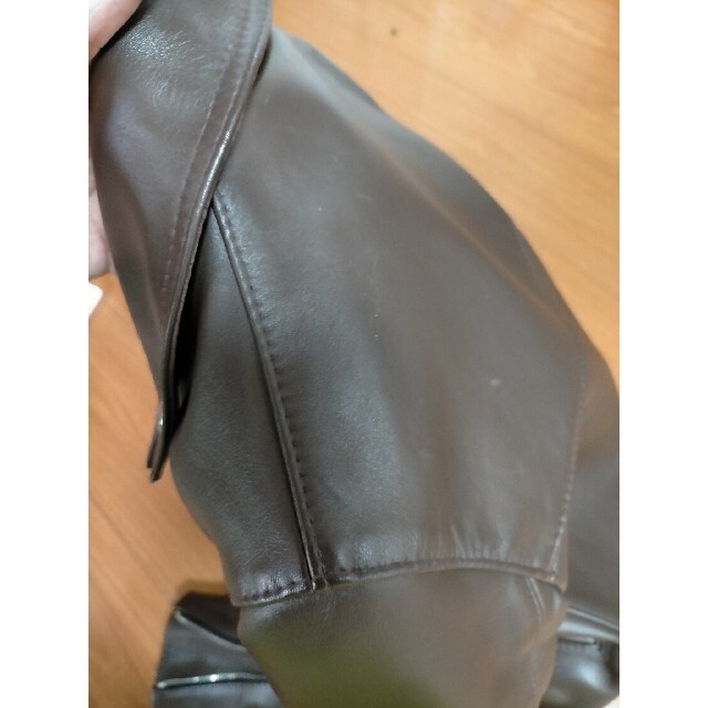 Lewis Leathers(ルイスレザー)の【希少】ルイスレザー カウハイド  タイトフィットブラウン  size 36 メンズのジャケット/アウター(ライダースジャケット)の商品写真