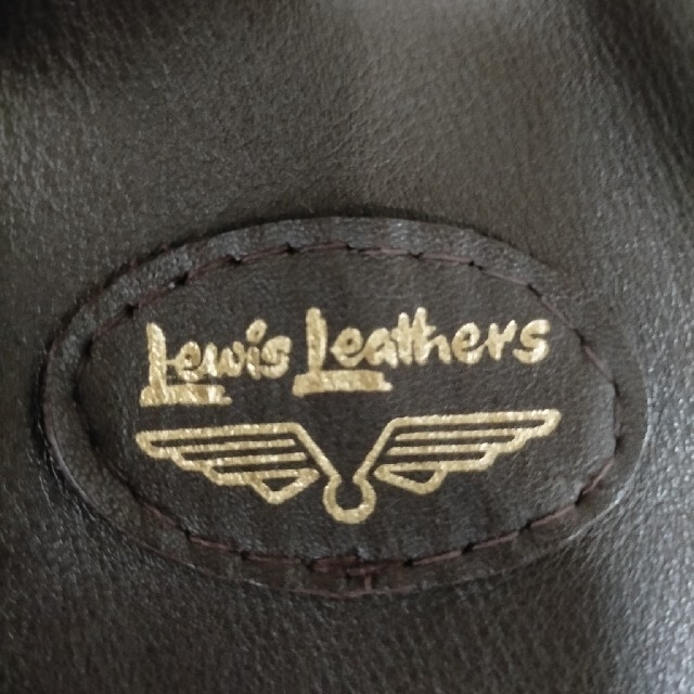Lewis Leathers(ルイスレザー)の【希少】ルイスレザー カウハイド  タイトフィットブラウン  size 36 メンズのジャケット/アウター(ライダースジャケット)の商品写真