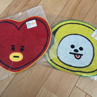 ボウダンショウネンダン(防弾少年団(BTS))のbt21 ダイカットハンドタオル　2枚セット(タオル)