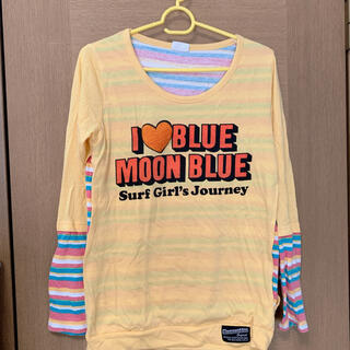 ブルームーンブルー(BLUE MOON BLUE)のblue moon blue ロングTシャツ(Tシャツ(長袖/七分))
