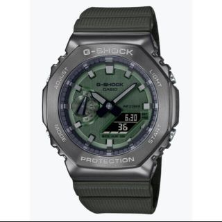 ジーショック(G-SHOCK)のジーショック  GM-2100B-3AJF グリーン(腕時計(デジタル))