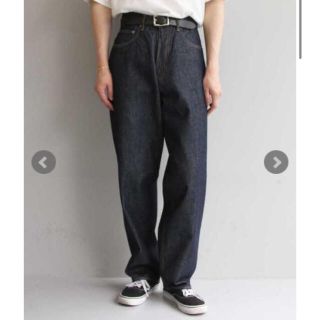 コモリ(COMOLI)のauralee HARDTWIST WIDE DENIM PT(デニム/ジーンズ)